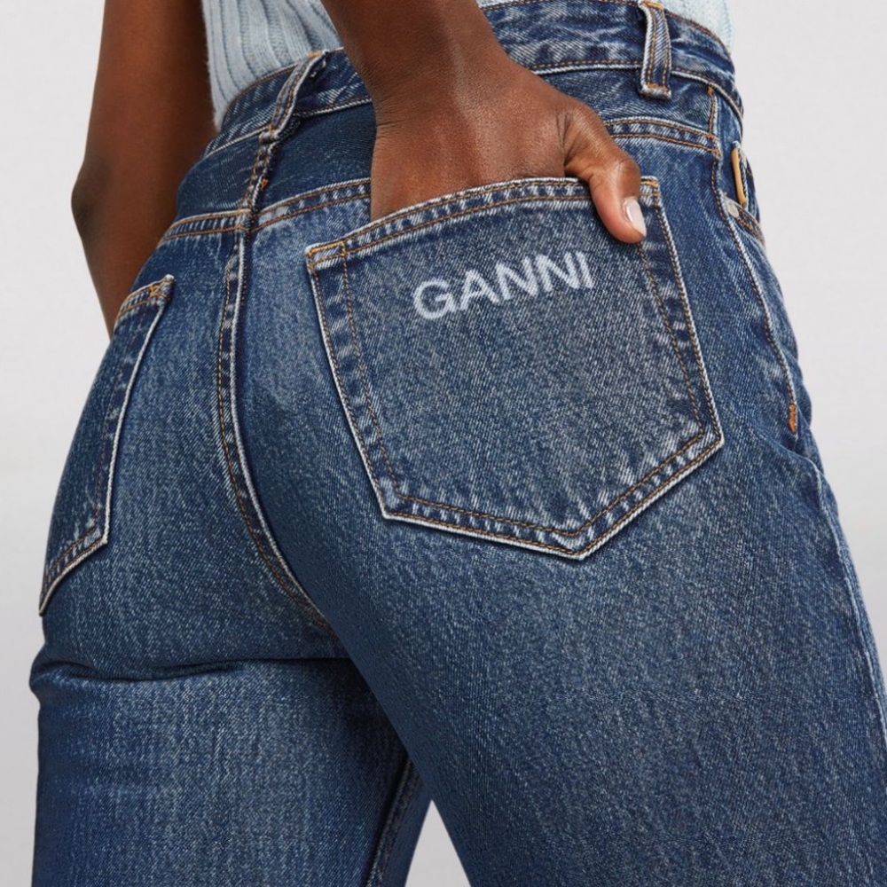 Ganni High Rise Kick-Flare Jeans!